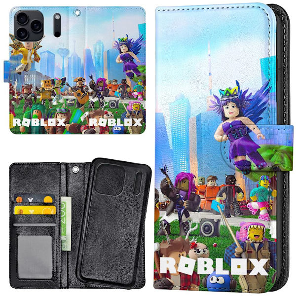 iPhone 17 Pro Max - Lommebok Deksel Roblox