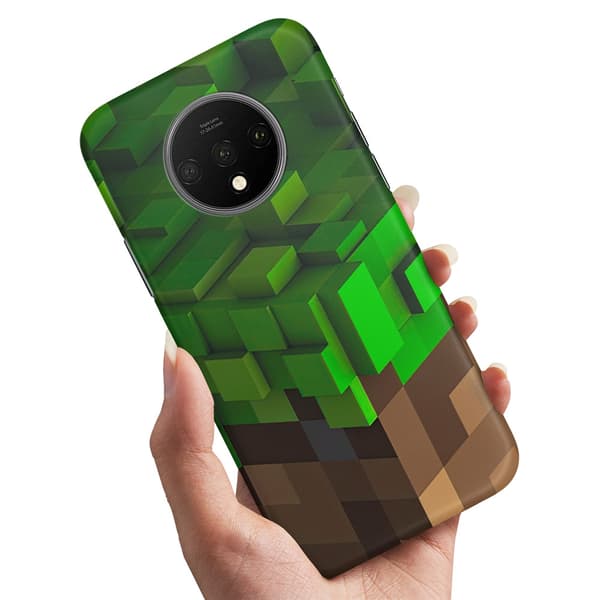 Cover / Mobilcover til OnePlus 7T - Minecraft