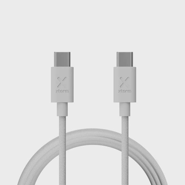 Xtorm Go2 GRS USB-C/C PD kabel 100W 1m Vit