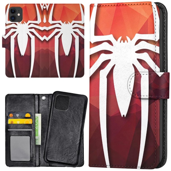 iPhone 12 Mini - Mobildeksel Spider-Man Symbol