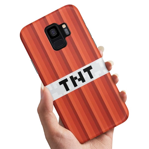 Deksel / Mobildeksel til Samsung Galaxy S9 - Minecraft TNT