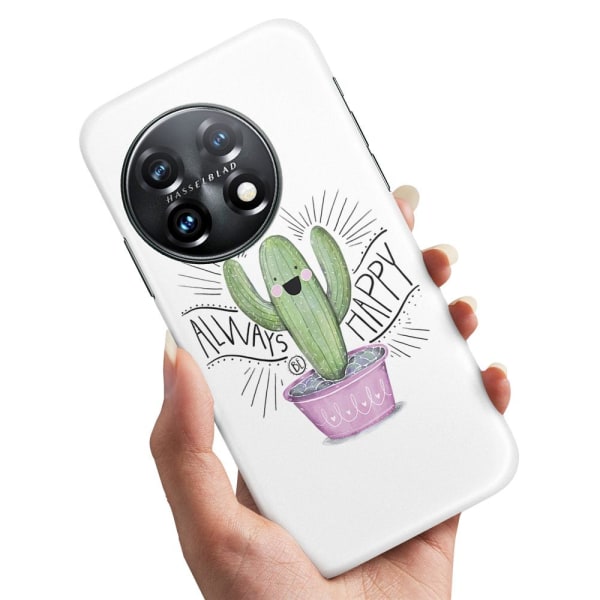 OnePlus 11 5G - Deksel/Mobildeksel Happy Cactus