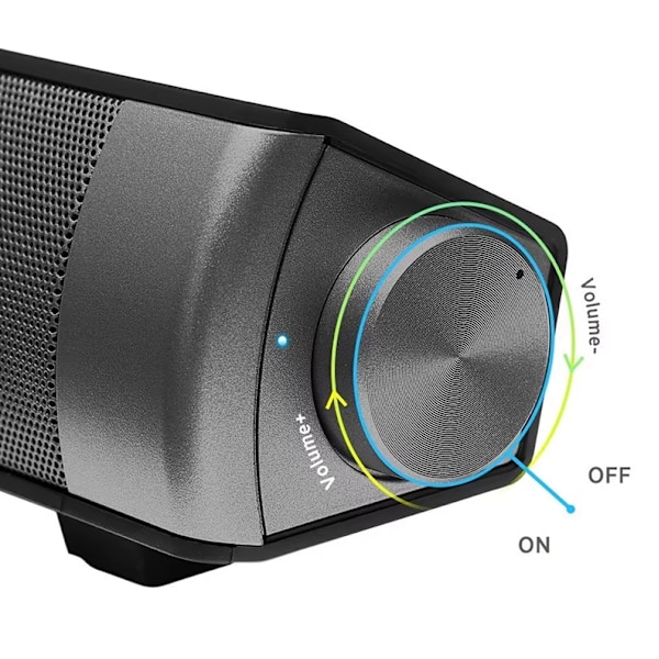Soundbar LP-S08 Bluetooth Högtalare - Flera färger Svart