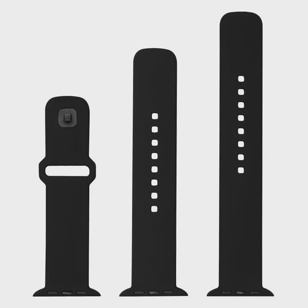 FIXED Silikonrem SET för Apple Watch Ultra-2/49mm Svart