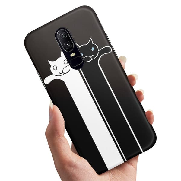 Deksel / Mobildeksel til OnePlus 7 Pro - Avlange Katter