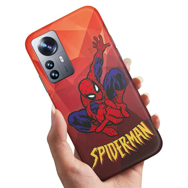 Deksel / Mobildeksel til Xiaomi 12 - Spider-Man Multicolor