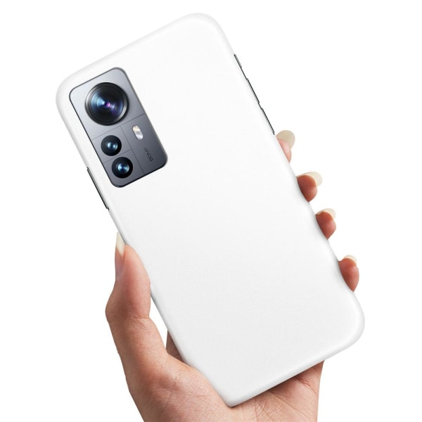 Xiaomi 12 Pro - Deksel/Mobildeksel Hvit White