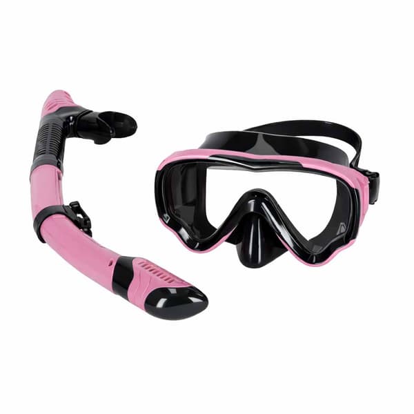 Snorkelset - Snorkelmask Rosa