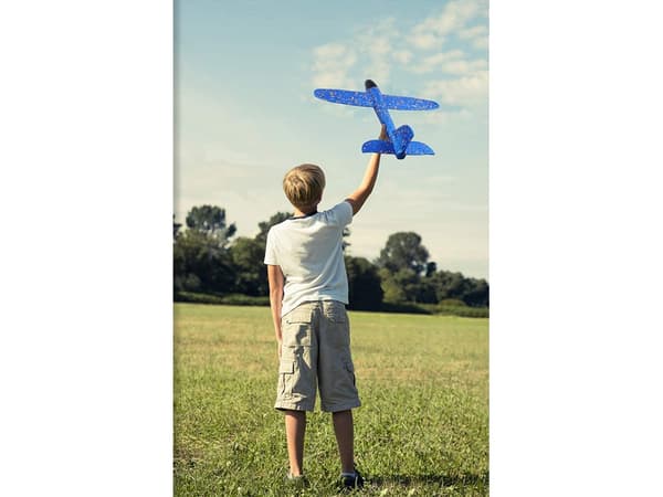 Heittolentokone - 36 cm Blue