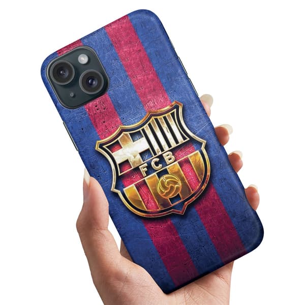 Deksel / Mobildeksel til iPhone 15 - FC Barcelona