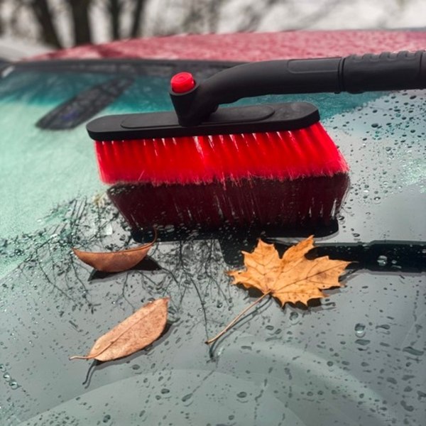 Isskrapa med Snöborste