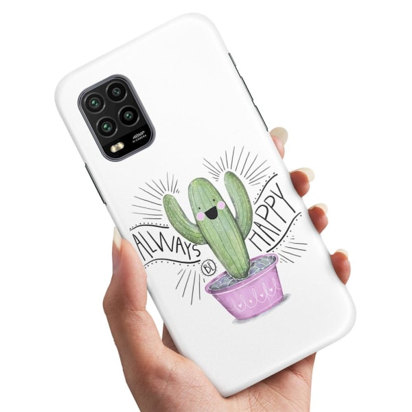 Xiaomi Mi 10 Lite - Cover/Mobilcover Happy Cactus