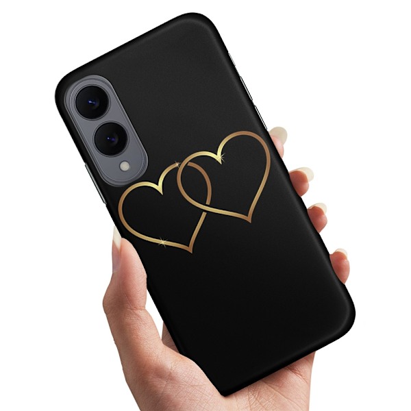 Samsung Galaxy S25 Edge - Cover/Mobilcover Double Hearts