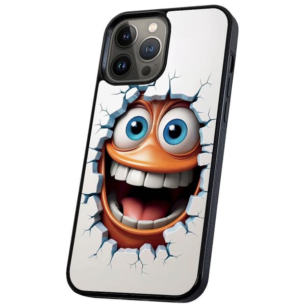 iPhone 16 Pro - Deksel/Mobildeksel Emoji
