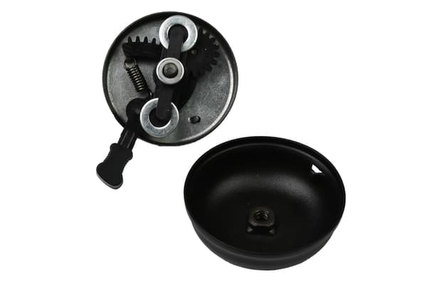 Cykelklocka 54 mm matt svart