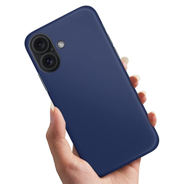Skal / Mobilskal till iPhone 16 - Mörkblå