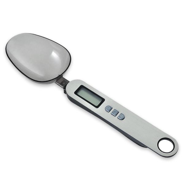 Digitaalinen mittalusikka LCD-näytöllä - Ruokavaaka Silver