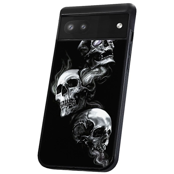 Google Pixel 6A - Skal/Mobilskal Skulls