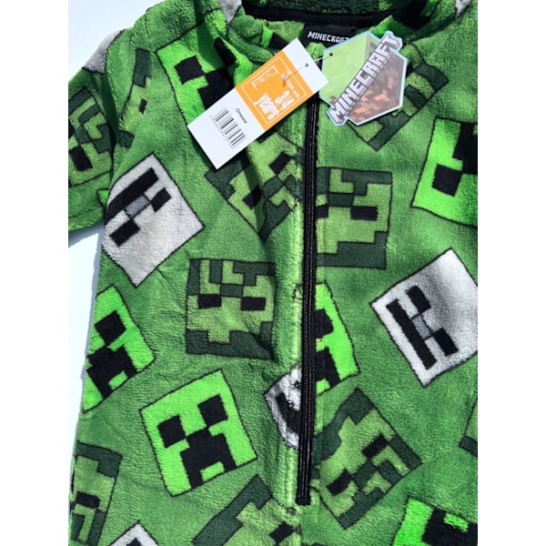 Minecraft Pyjamas för Barn - Onesie 3-4 år