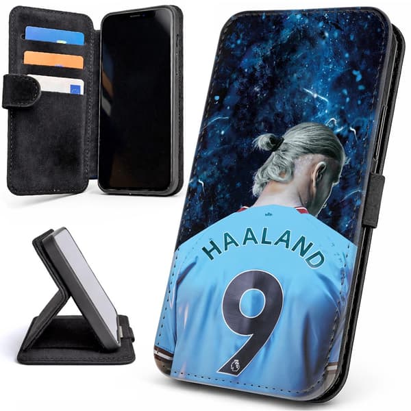 Lommebok Deksel / Mobildeksel til iPhone 12 / 12 Pro - Haaland