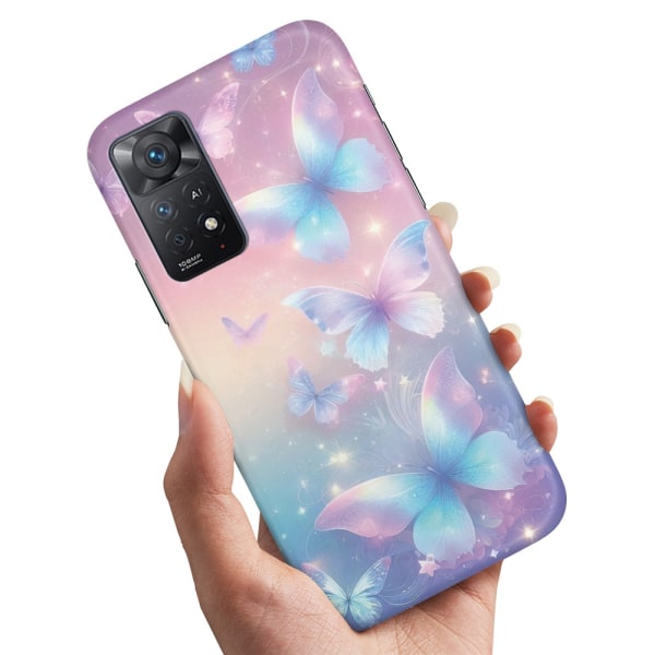 Xiaomi Redmi Note 11 - Cover/Mobilcover Butterflies