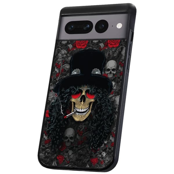 Google Pixel 8A - Kuoret/Suojakuori Slash Skull