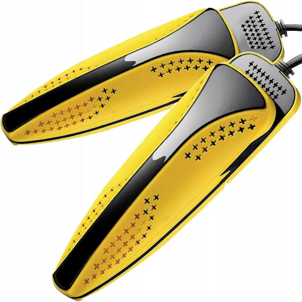 Shoe, hat, glove and sock dryer Trizand black 15 W Yellow