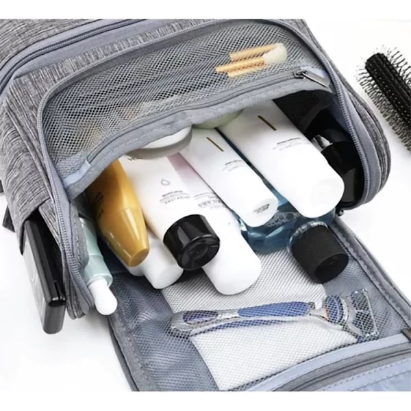 Sminkeveske / Toalettveske / Toalettmappe - Makeup Bag Grey