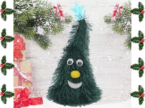 Dansande julgran - Sjungande och lysande juldekoration