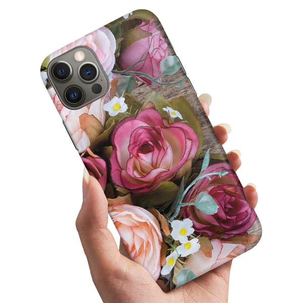 Deksel / Mobildeksel til iPhone 16 Pro - Blomster
