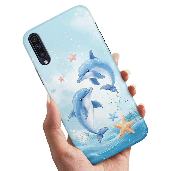Deksel / Mobildeksel til Huawei P30 - Dolphins