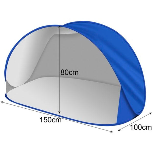 Strandtält / Pop-Up Tält / Vindskydd - 150x100x80cm