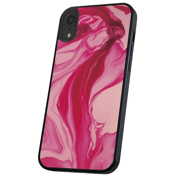 iPhone XR - Skal/Mobilskal Marmor multifärg