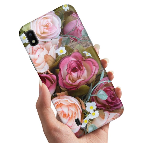 Samsung Galaxy A10 - Cover/Mobilcover Blomster