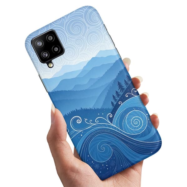 Deksel / Mobildeksel til Samsung Galaxy A12 - Blue Hills