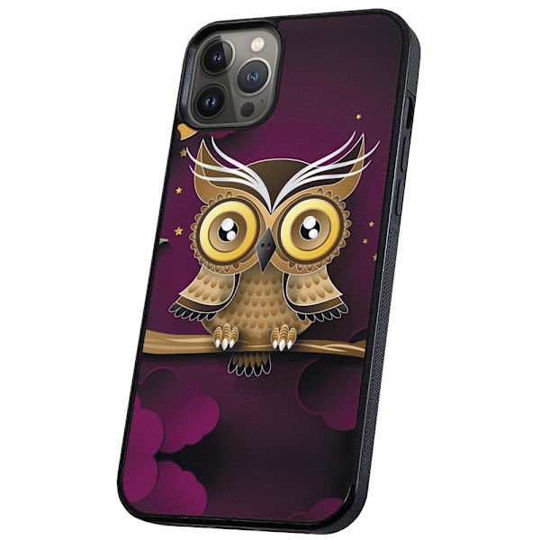 iPhone 11 Pro - Skal/Mobilskal Ljusbrun Uggla multifärg