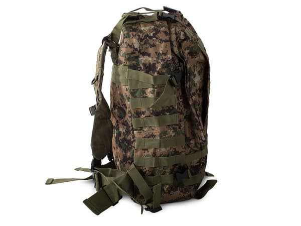 Militärväska / Ryggsäck - 48,5L Mörkgrön