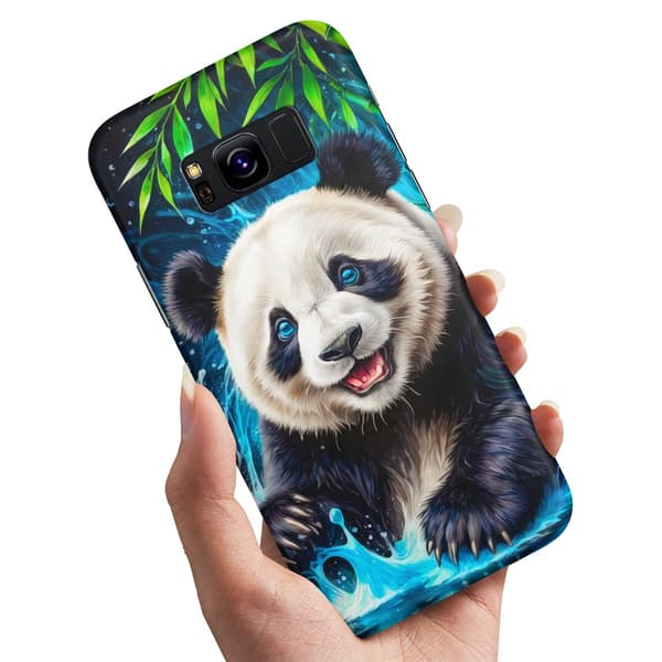 Deksel / Mobildeksel til Samsung Galaxy S8 - Panda
