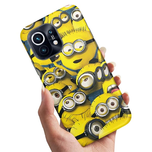 Deksel / Mobildeksel til Xiaomi 11 Lite 5G NE - Minions Multicolor