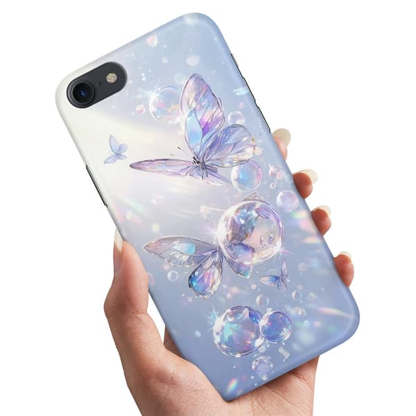 Skal / Mobilskal till iPhone 7 / 8 / SE - Butterflies