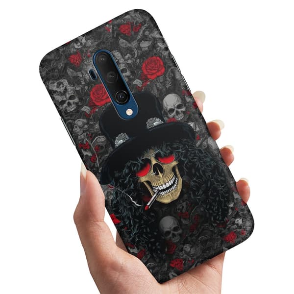 Deksel / Mobildeksel til OnePlus 7T Pro - Slash Skull