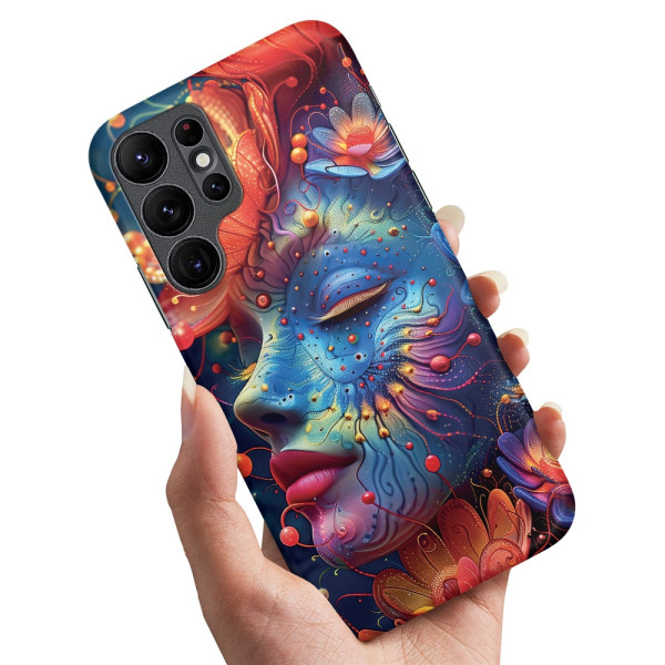 Samsung Galaxy S24 Ultra - Cover/Mobilcover Psychedelic