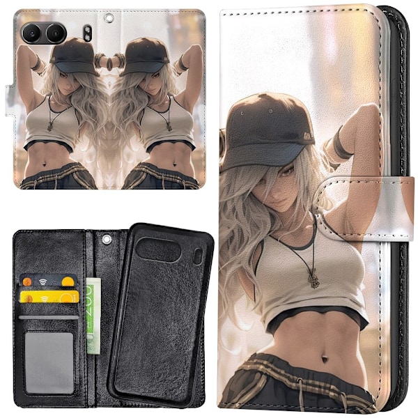 OnePlus Nord 4 - Lommebok Deksel Street Style