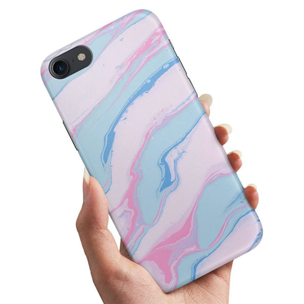Deksel / Mobildeksel til iPhone 7 / 8 / SE - Marmor Multicolor