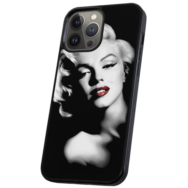 iPhone 13 Pro Max - Skal/Mobilskal Marilyn Monroe multifärg