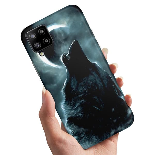 Skal / Mobilskal till Samsung Galaxy A12 - Wolf