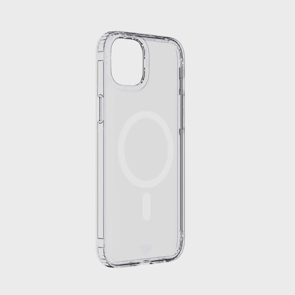 Tech21 Evo Clear MagSafe iPhone 15 Plus Transparent