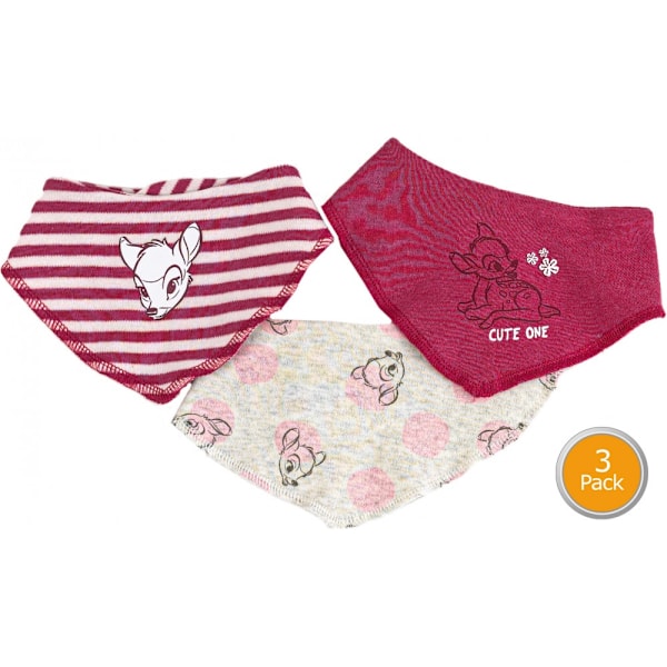 Bambi Haklapp för Baby - 3-Pack 86/92 cm