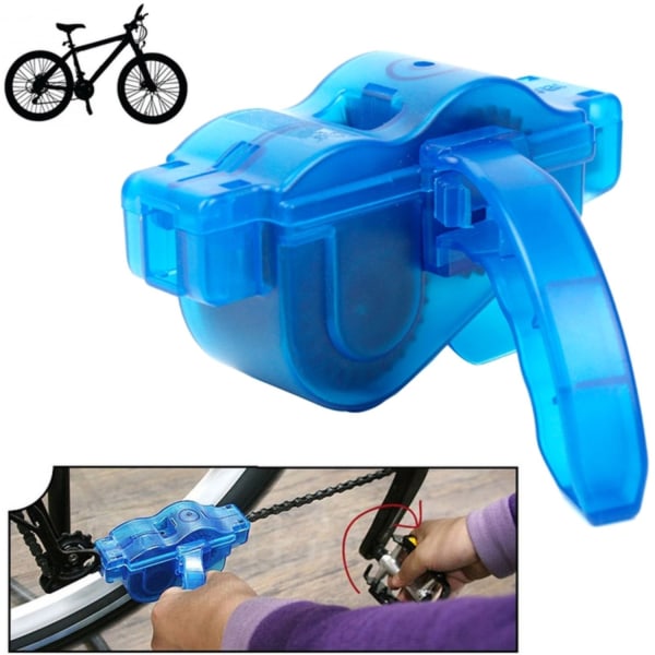 Cykelkæderens / Chain Cleaner til Cykel Blue