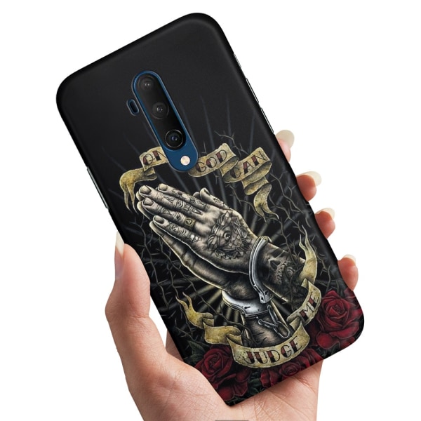 OnePlus 7T Pro - Cover/Mobilcover Only God Can Judge Me